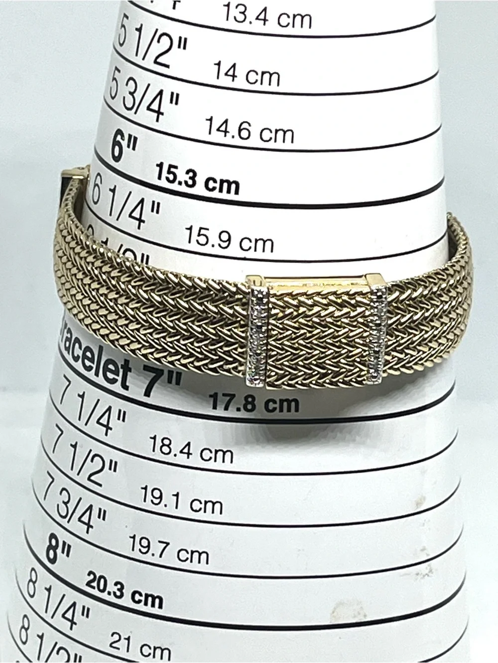 Anne Klein Diamond Swiss Hidden Bracelet Watch
